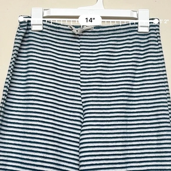 ZARA Striped Wide Leg Pants Co-ord Size Medium - Picture 7 of 11